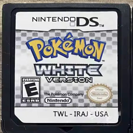 Pokémon White Version – Nintendo DS (USA) Romcarts