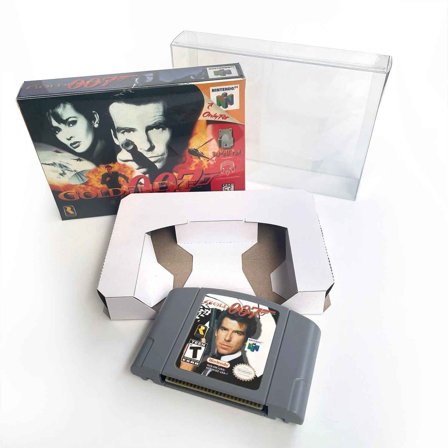 Goldeneye 007 Game With N64 Case & Cart