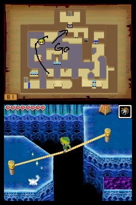 The Legend of Zelda: Phantom Hourglass — Nintendo DS in-game screenshot 2