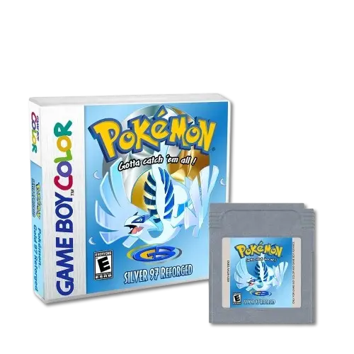 Pokémon Silver 97 Reforged – Game Boy Color Cartridge (With Box, No Manual) Romcarts