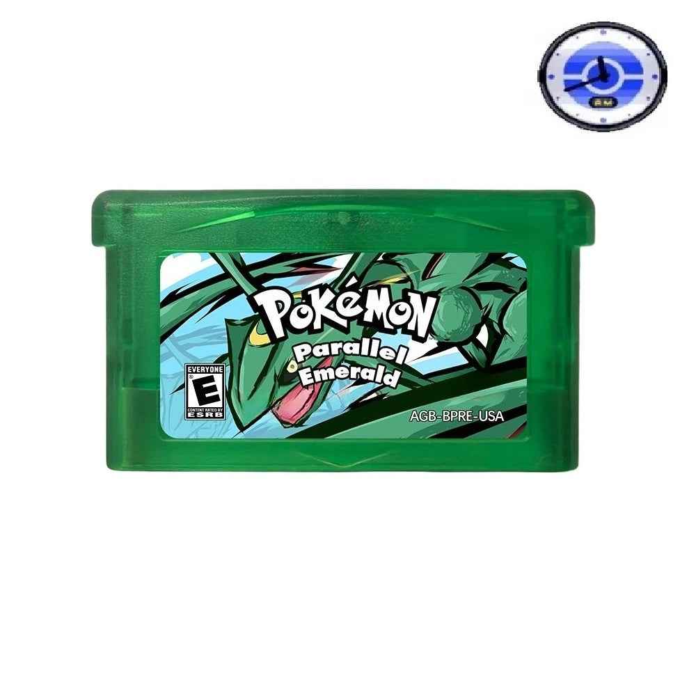 Pokémon Parallel Emerald RTC GBA Cartridge for Game Boy Advance – Custom Pokémon Emerald ROM