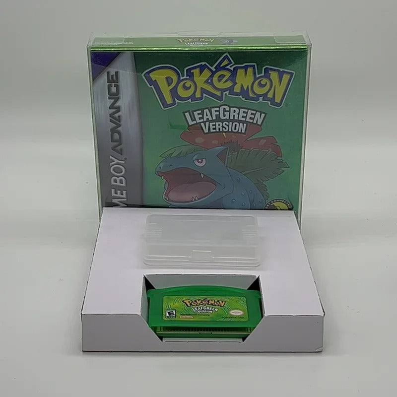 Pokémon LeafGreen Version – Boxed Game Boy Advance Cartridge (US English) Romcarts