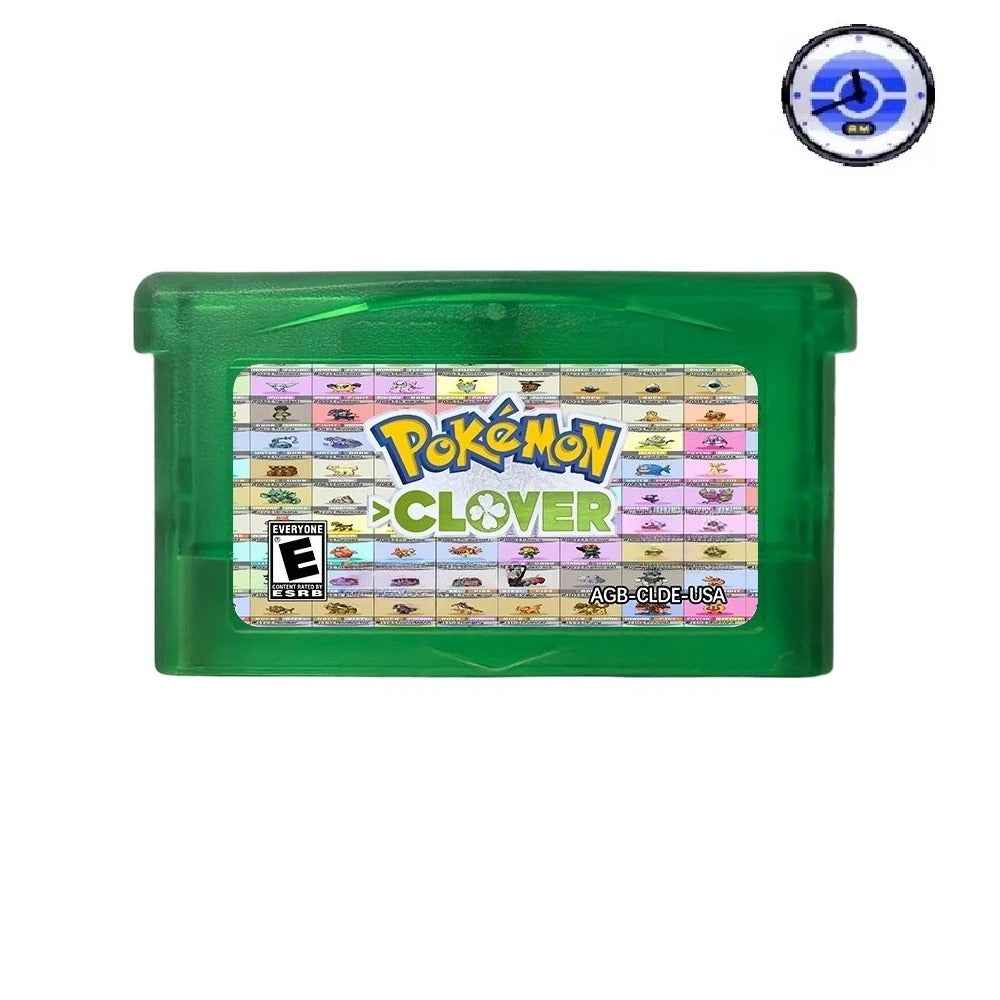 Pokémon Clover RTC GBA Cartridge for Game Boy Advance