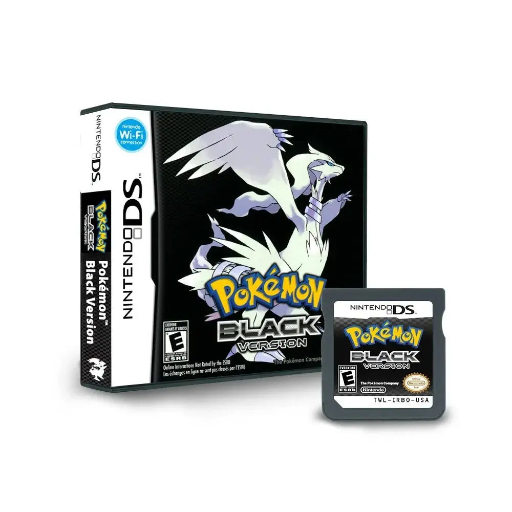 Pokémon Black Version – Nintendo DS Game Cartridge (With Box) Romcarts