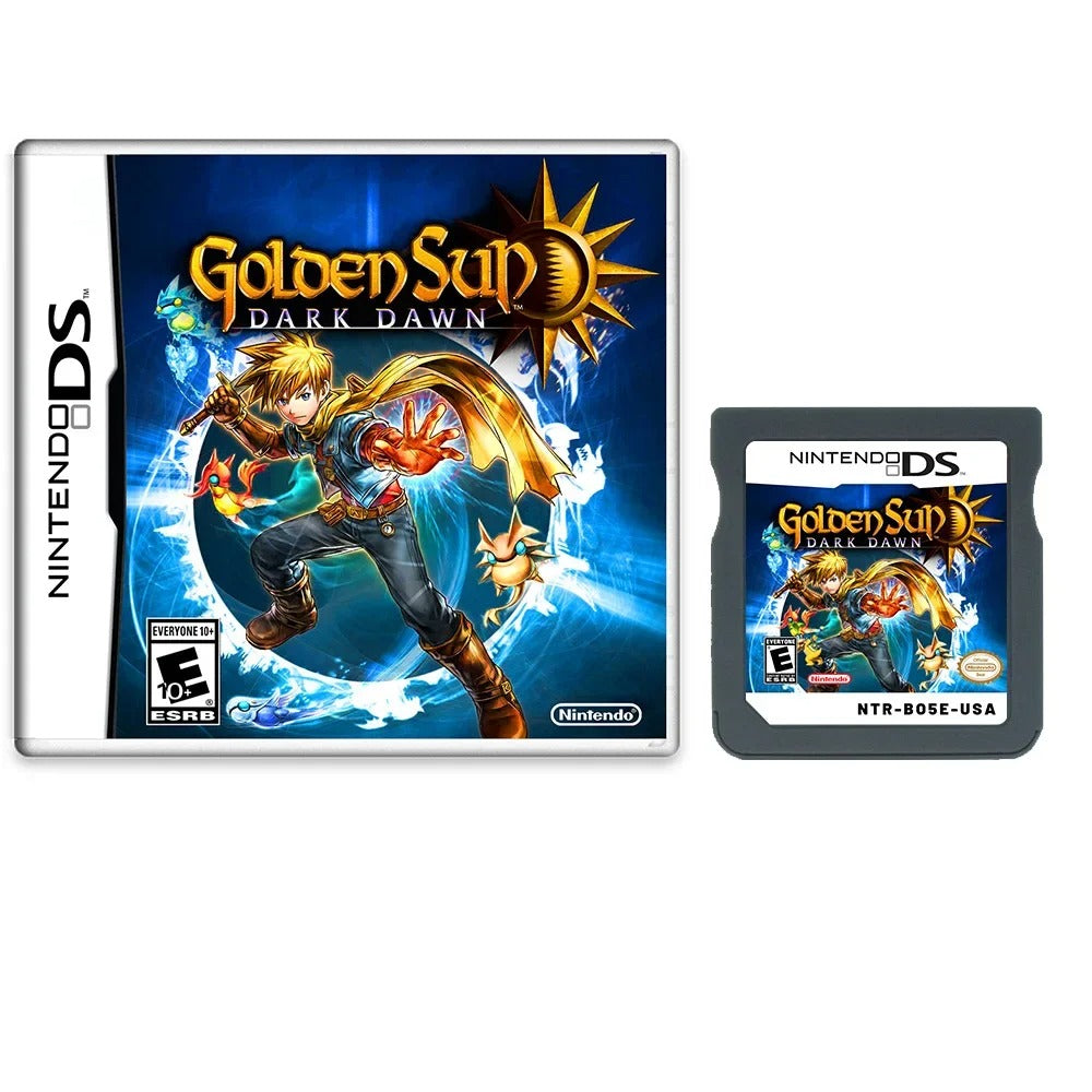 Golden Sun: Dark Dawn – Nintendo DS Game Cartridge (With Box, No Manual) Romcarts