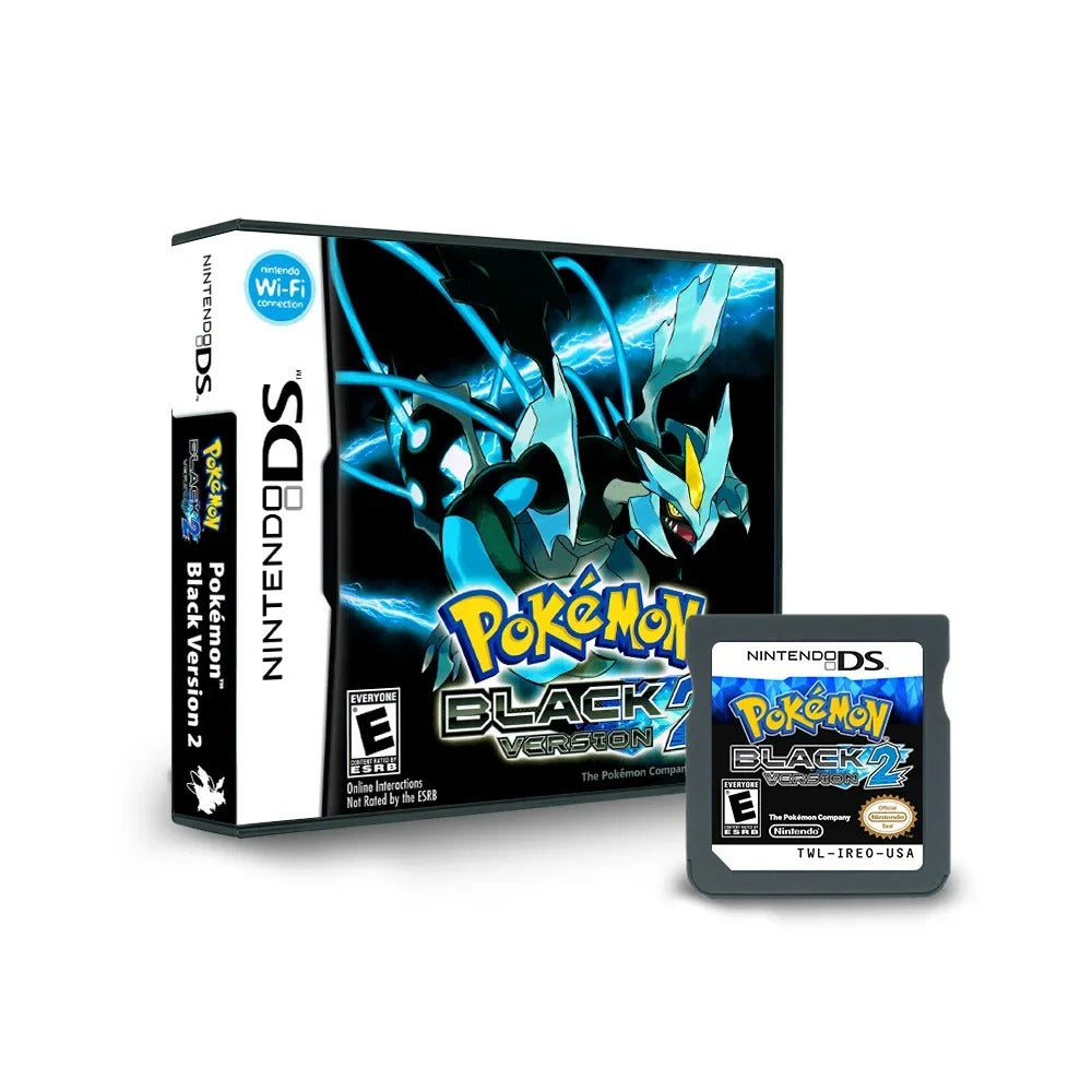 Pokémon Black Version 2 – Nintendo DS Game Cartridge (With Box) Romcarts
