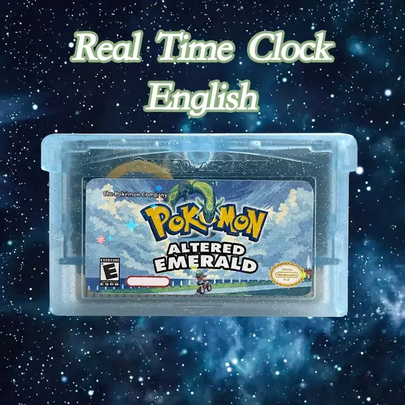 Pokémon Altered Emerald USA – Game Boy Advance Cartridge Romcarts