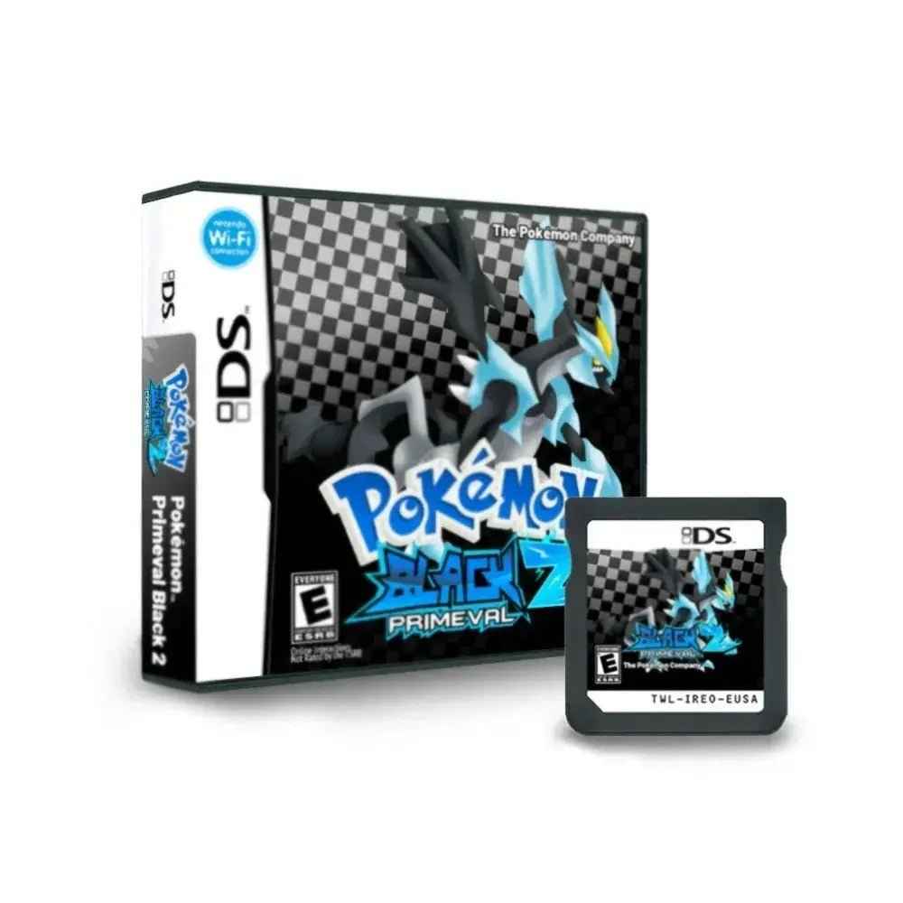 Pokémon Primeval Black 2 – Nintendo DS Game Cartridge (With Box, No Manual)