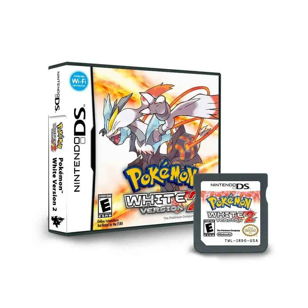 Pokémon White Version 2 – Nintendo DS Game Cartridge (With Box, No Manual)