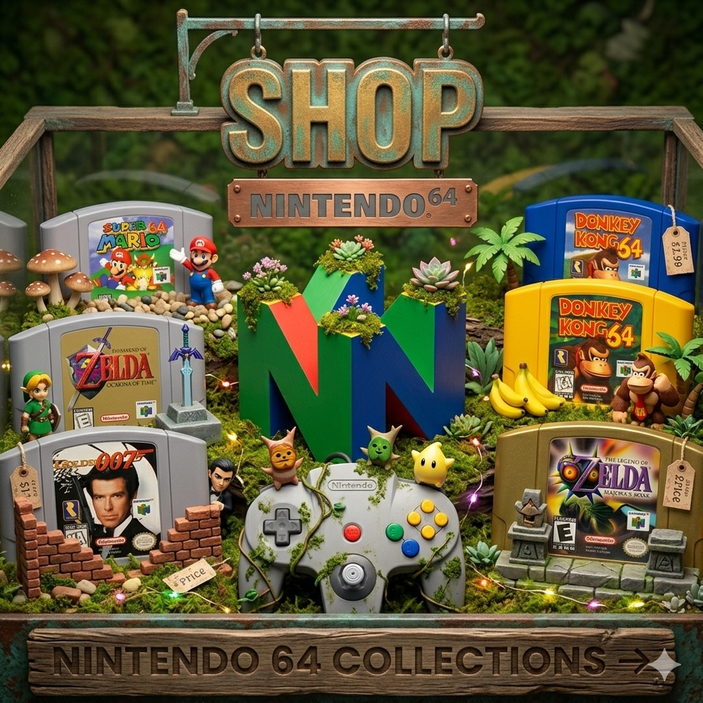 Nintendo 64 Carts & N64 Flash Carts | ROMCarts – Romcarts