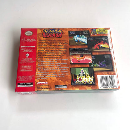 Pokemon Stadium Game With N64 Case & Cart