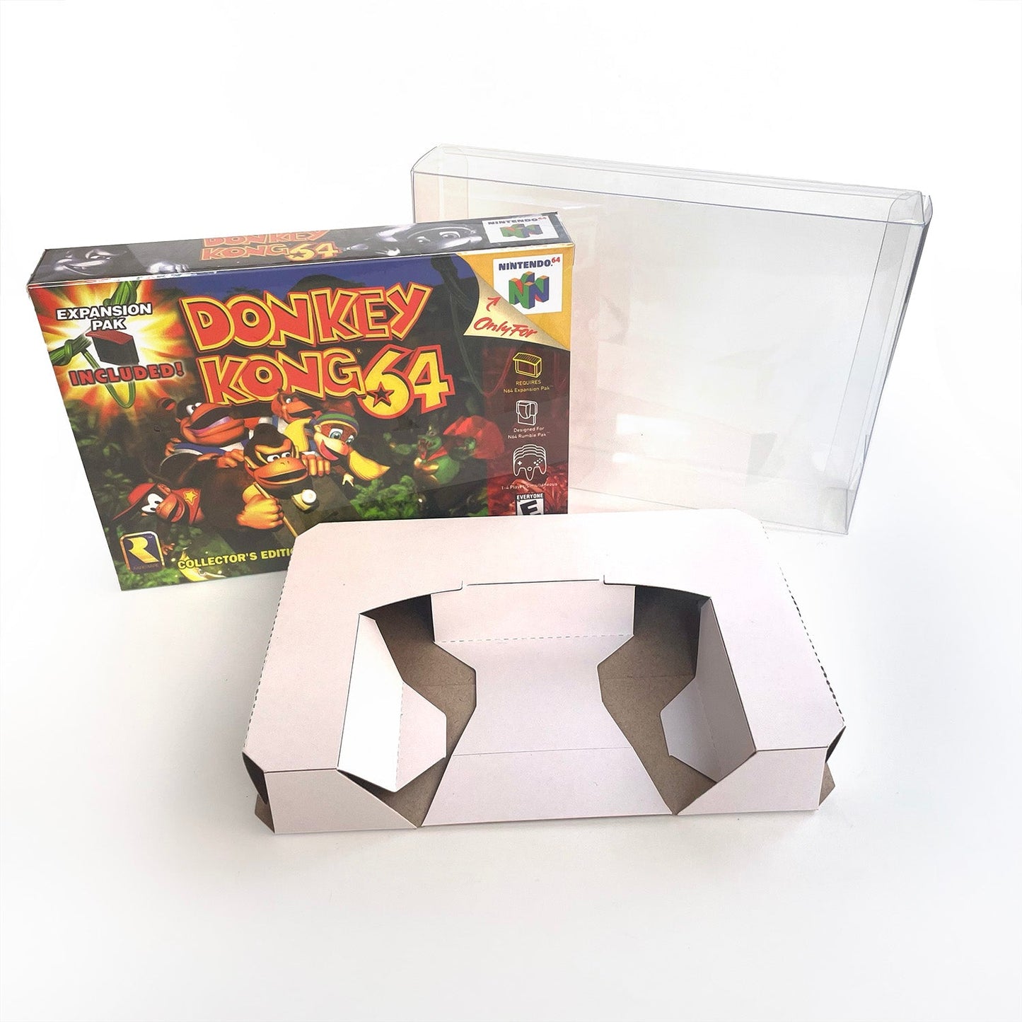 Donkey Kong 64 Game With N64 Case & Cart