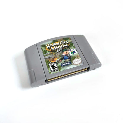 Harvest Moon 64 Game With N64 Case & Cart