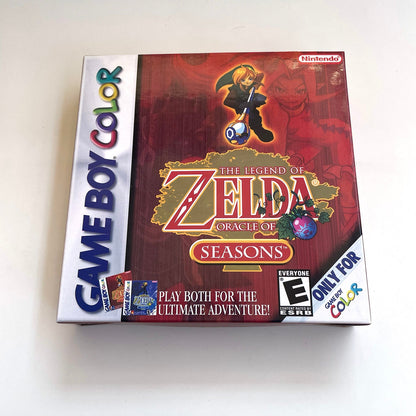 The Legend Of Zelda: Oracle Of Seasons GBC Case & Cart