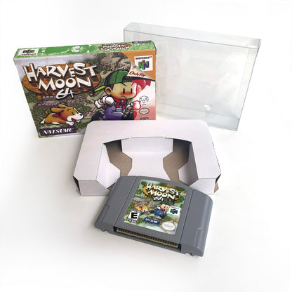 Harvest Moon 64 Game With N64 Case & Cart