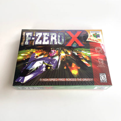 F-Zero X Game With N64 Case & Cart