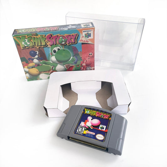 Yoshi'S Story Game With N64 Case & Cart