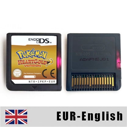 Esp Ita Fra Noe Pokemon Heartgold Soulsilver Platinum Diamond Pearl Nintendo Video Console Game Cardride Case & Cart (EUR)