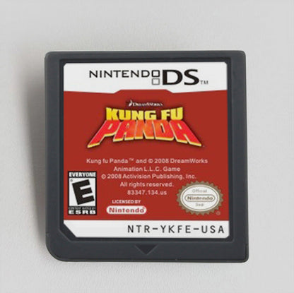 Kung Fu Panda Ds Martial Arts Platformer with Po’s Humorous Adventures Game Case & Cart