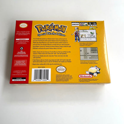 Pokemon Yellow Version Game With N64 Case & Cart