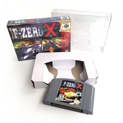 F-Zero X Game With N64 Case & Cart