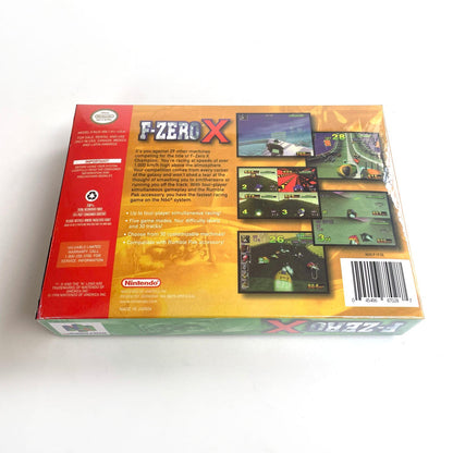 F-Zero X Game With N64 Case & Cart