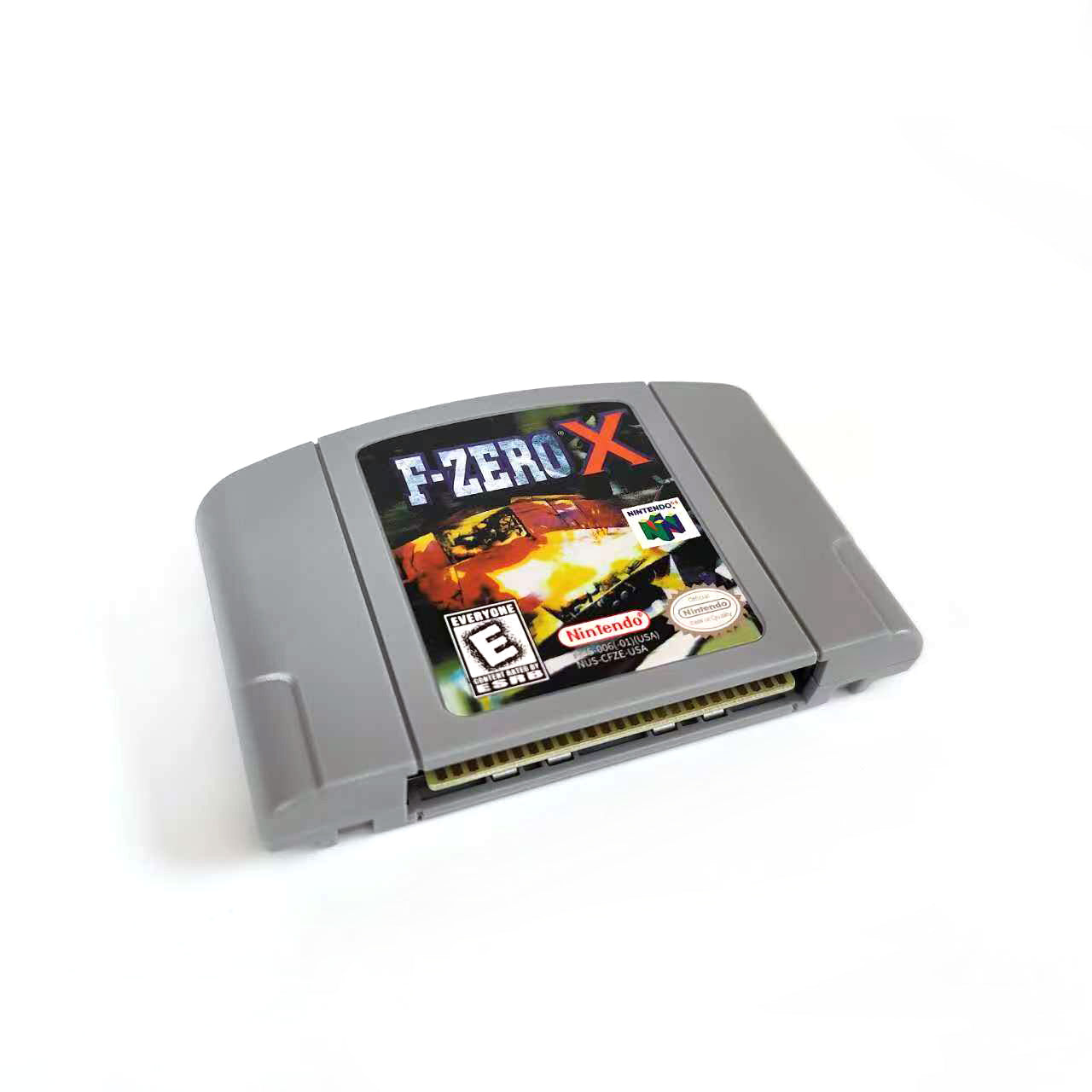 F-Zero X Game With N64 Case & Cart