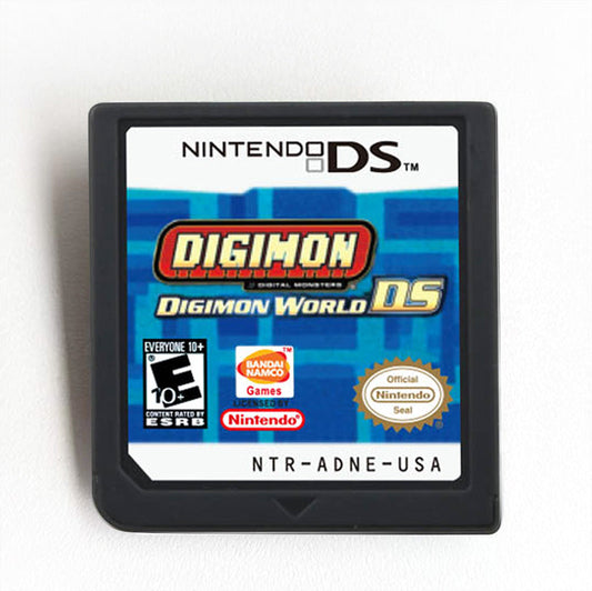 Digimon World Ds Game Case & Cart