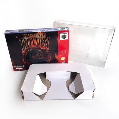 Mortal Kombat Game With N64 Case & Cart