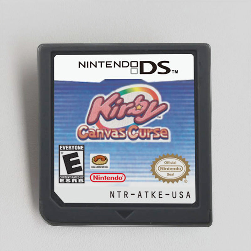 Kirby Canvas Curse Game Case & Cart