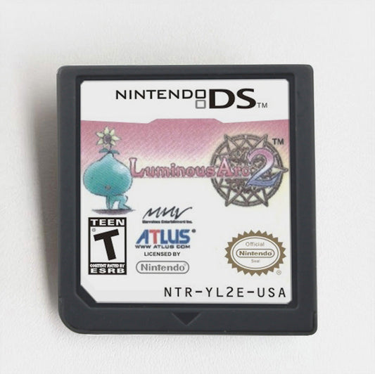 Luminous Arc 2: Tactical Rpg with Magic - Filled Battles and Romance Game Case & Cart