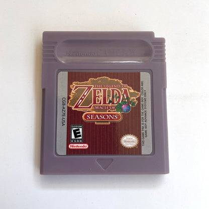 The Legend Of Zelda: Oracle Of Seasons GBC Case & Cart