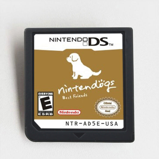 Nintendogs Best Friends Ds 20+ Breeds Touch/voice Play & Multiplayer Game Case & Cart