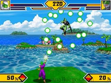 Dragon Ball Z: Supersonic Warriors 2 — DS in-game screenshot 2
