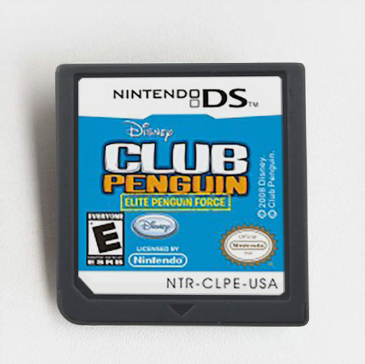 Club Penguin - Elite Penguin Force Ds Kid - Friendly Action with Secret Agent Missions Game Case & Cart