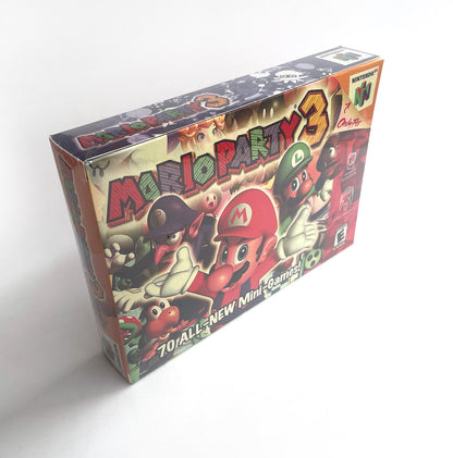 Mario Party 3 Game With N64 Case & Cart