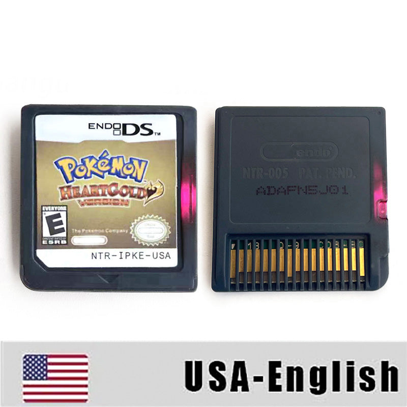 Esp Ita Fra Noe Pokemon Heartgold Soulsilver Platinum Diamond Pearl Nintendo Video Console Game Cardride Case & Cart (EUR)