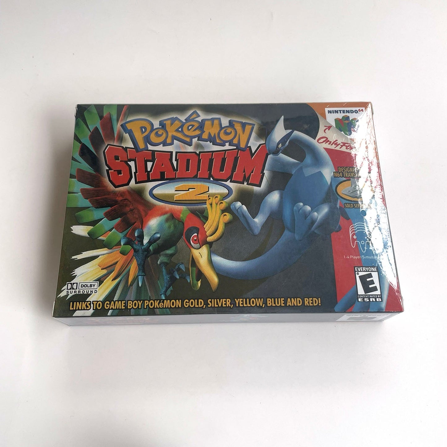 Pokemon Stadium 2 Game With N64 Case & Cart
