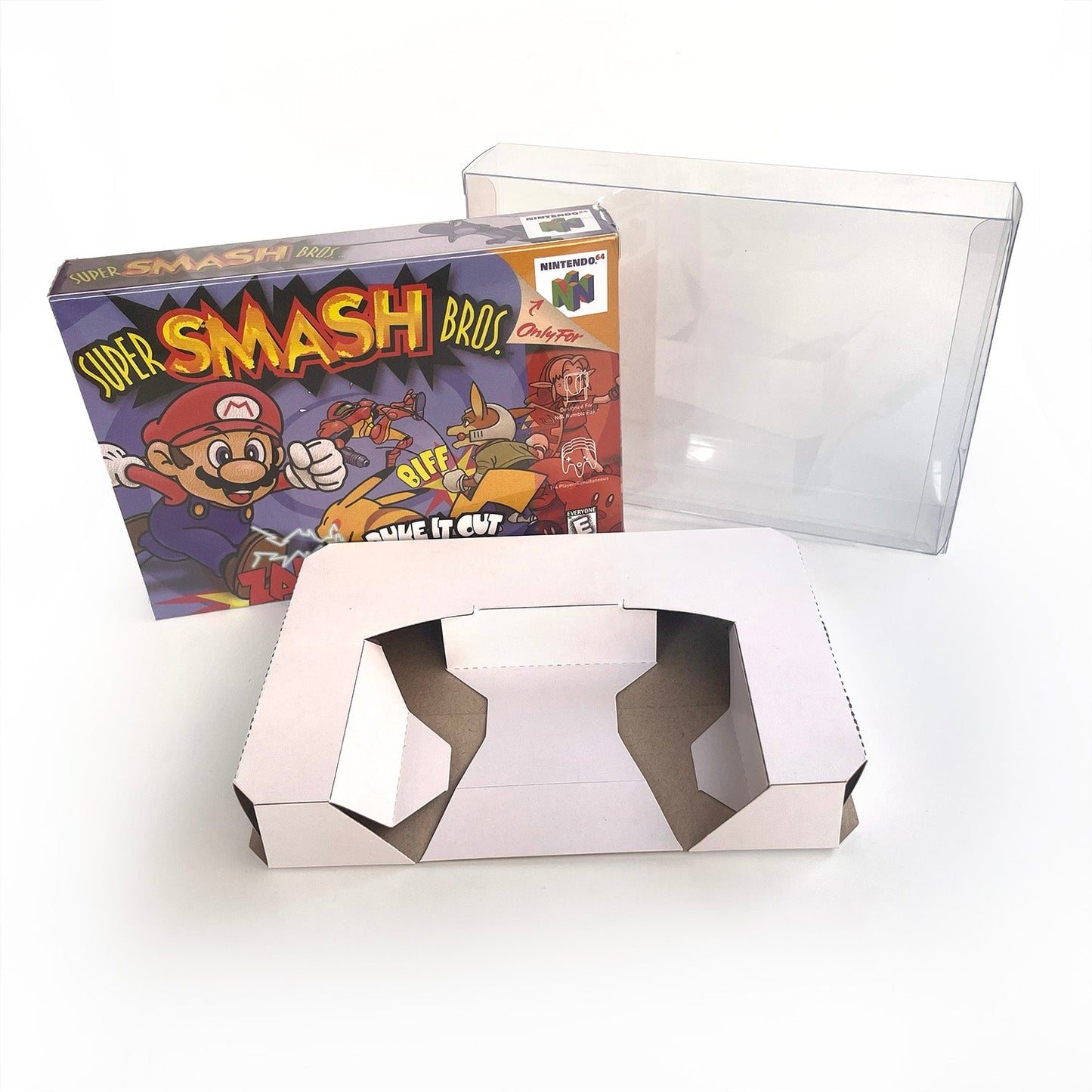 Super Smash Bros Game With N64 Case & Cart