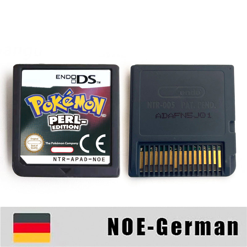 Esp Ita Fra Noe Pokemon Heartgold Soulsilver Platinum Diamond Pearl Nintendo Video Console Game Cardride Case & Cart (EUR)