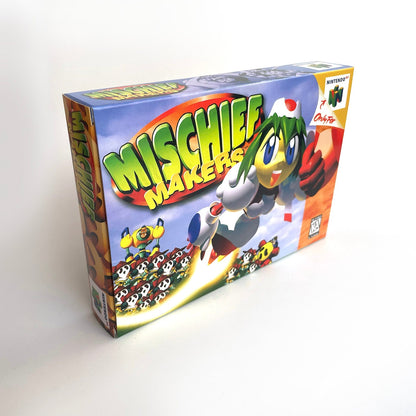 Mischief Makers Game With N64 Case & Cart