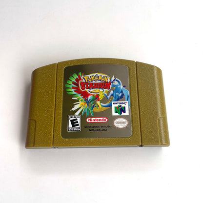 Pokemon Stadium 2 Game With N64 Case & Cart