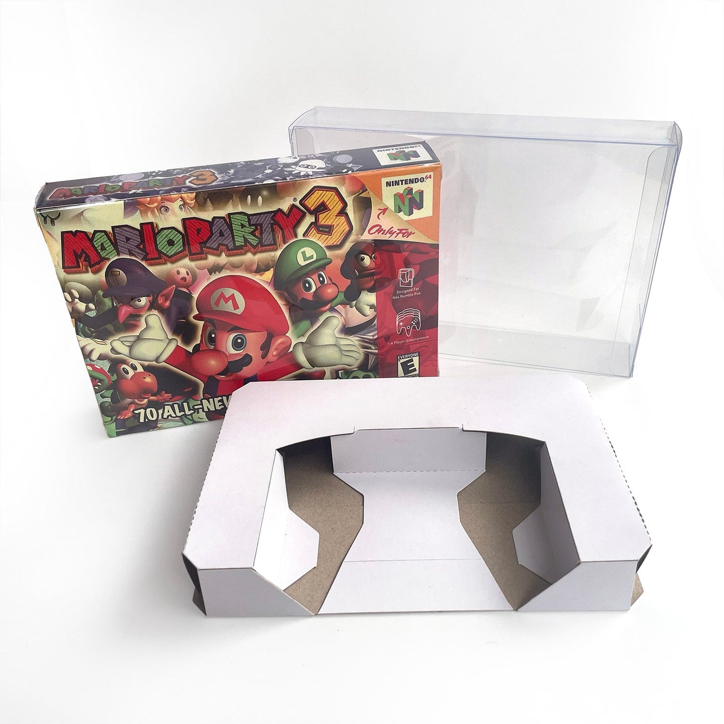 Mario Party 3 Game With N64 Case & Cart