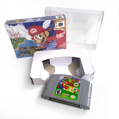 Super Mario 64 Game With N64 Case & Cart