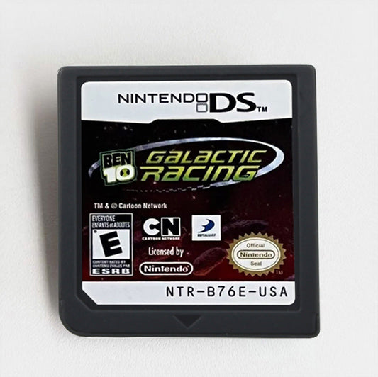 Ben 10 Ds Racing 12+ Tracks Touch Controls & Cosmic Competition Game Case & Cart