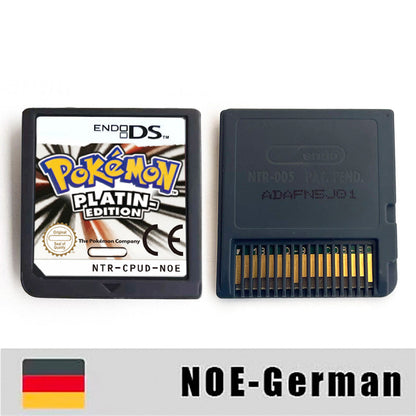 Esp Ita Fra Noe Pokemon Heartgold Soulsilver Platinum Diamond Pearl Nintendo Video Console Game Cardride Case & Cart (EUR)