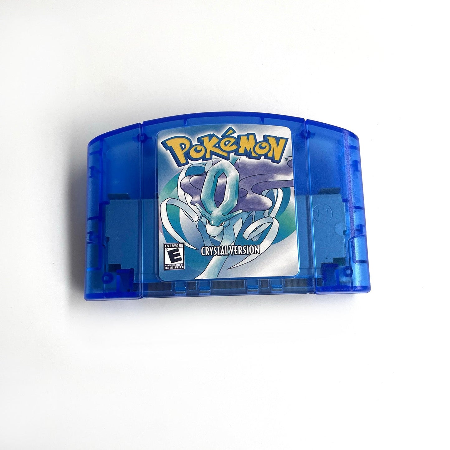 Pokemon Crystal Version Game With N64 Case & Cart