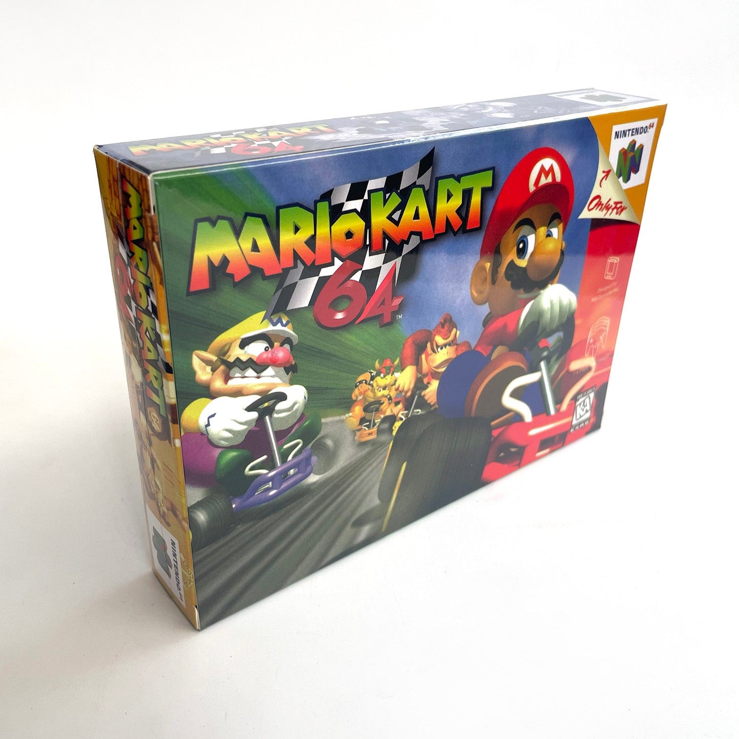 Mario Kart Game With N64 Case & Cart