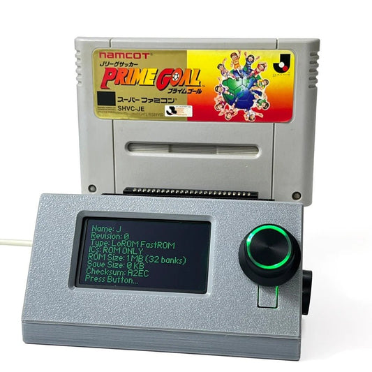 7 - in - 1 Open Source Cartridge Reader V5 – Retro Game ROM Dumper for GB/GBA/NES/SNES/N64/Genesis/SMS – DIY 3D Printed Shell - Romcarts
