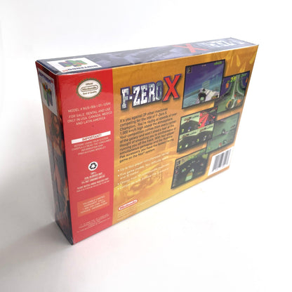 F-Zero X Game With N64 Case & Cart